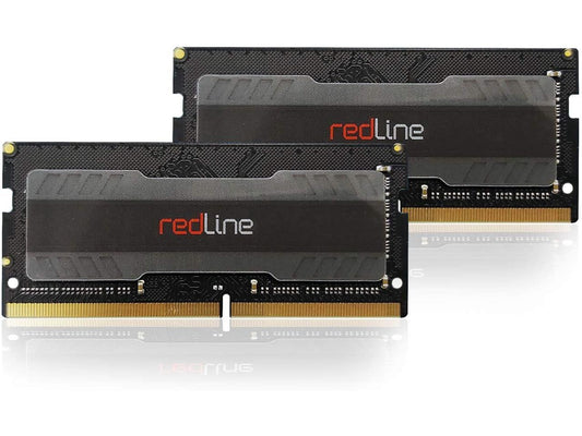 Mushkin 64GB(2x32GB) Redline Notebook – DDR4 (PC4-23400) 2933MHz CL-21 – 260-pin 1.2V RAM – Dual-Channel – Low-Voltage – Gaming Laptop Memory Model MRA4S293MMMF32GX2