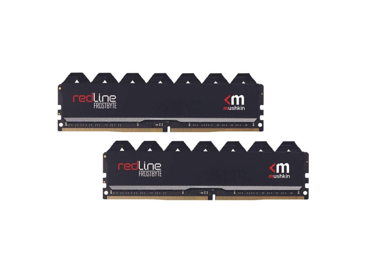 Mushkin 8GB(2X4GB) Redline DDR3 PC3-19200 2400MHz 11-13-13-31 Desktop Memory Model MRC3U240BDDZ4GX2