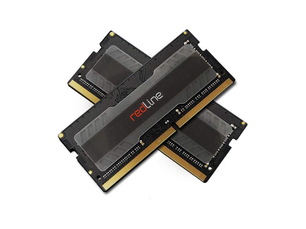 Mushkin 32GB (2X16GB) Redline SODIMM DDR4 PC4-23400 2933MHz 17-19-19-39 Laptop Memory Model MRA4S293HKKF16GX2