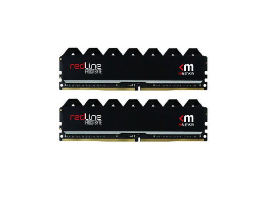 Mushkin 16GB (2X8GB) DDR4 UDIMM PC4-3200 ECC 14-18-18-38 Redline Model MRC4E320EJJP8GX2