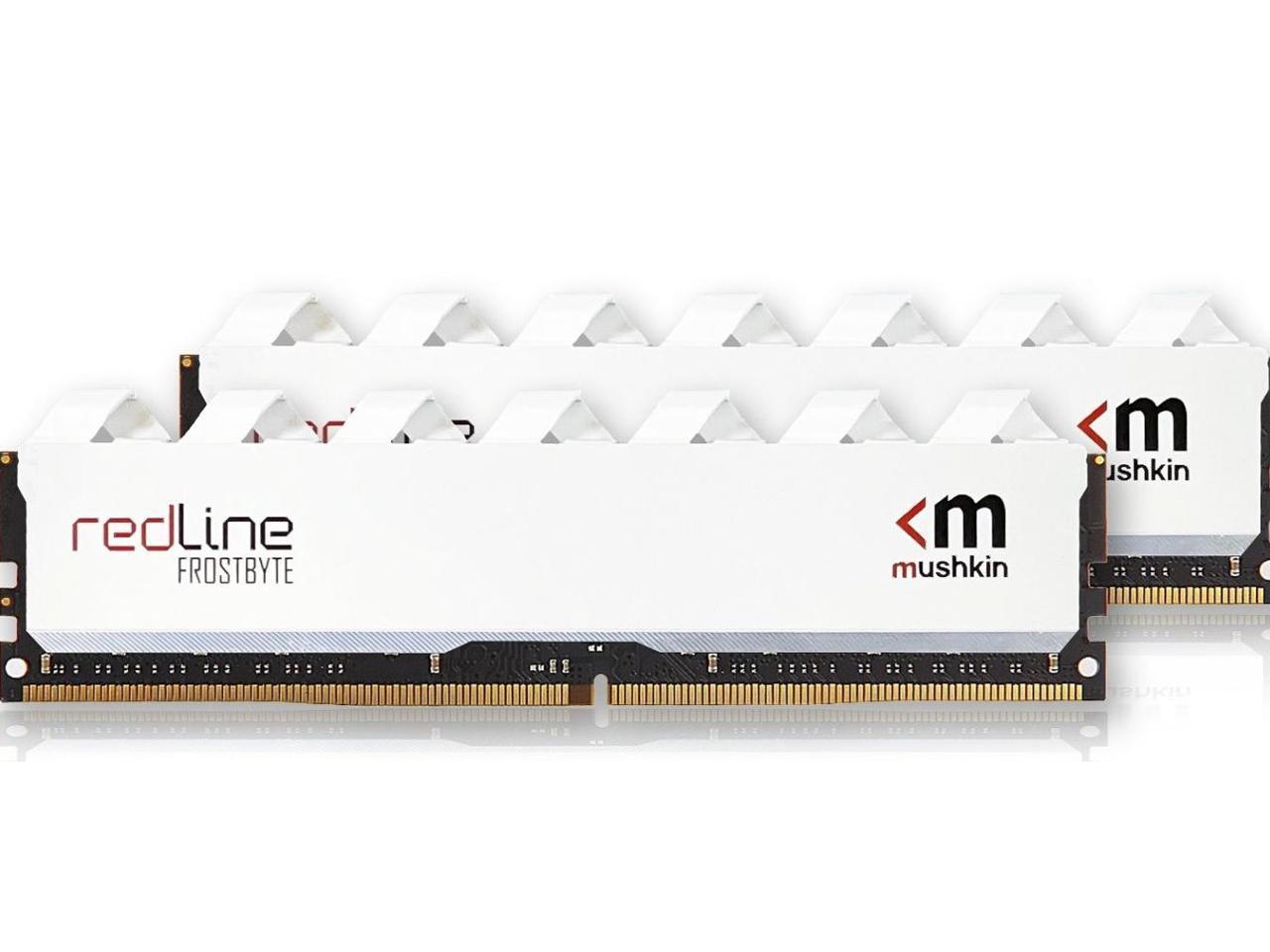 Mushkin - 32GB 2X16GB DDR4-4000 UDIMM PC4-32000 - 4000MHz - 18-22-22-42 Redline Model MRD4U400JNNM16GX2