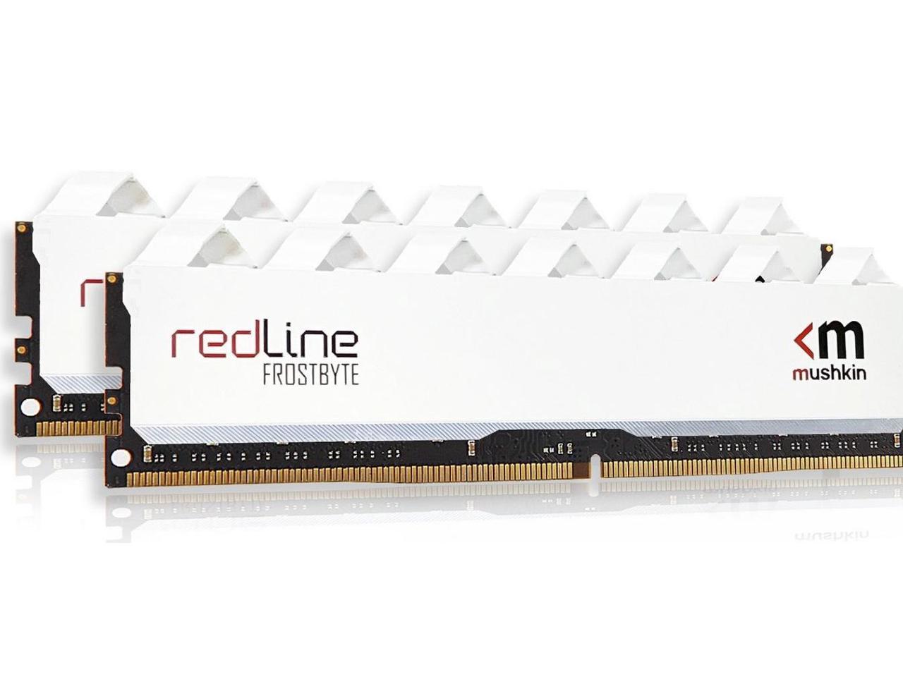 Mushkin - 32GB (2X16GB) DDR4-3200 ECC UDIMM PC4-19600 (3200MHz) 14-18-18-38 Redline Model MRD4E320EJJP16GX2