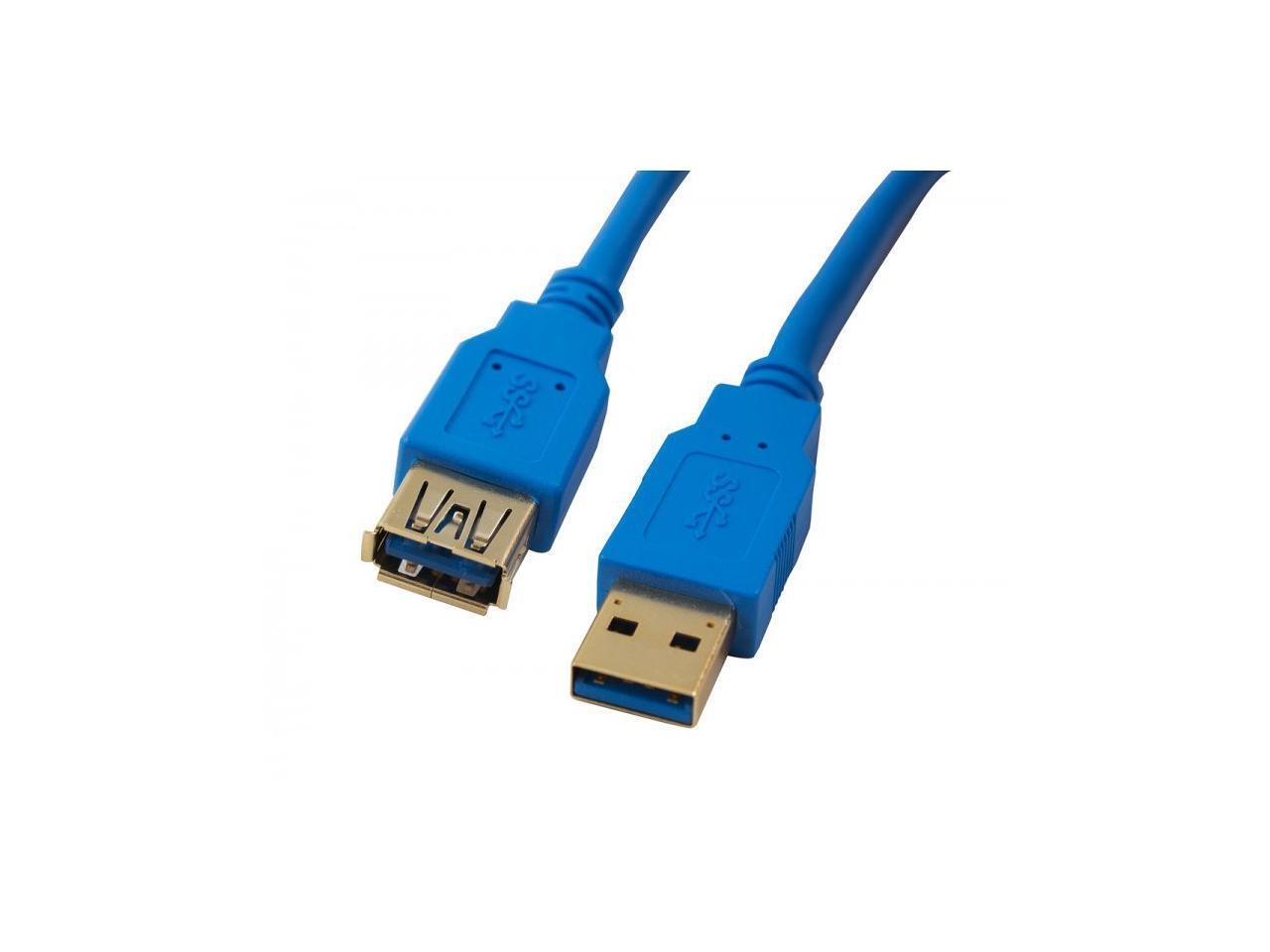NEON Super High Speed USB 3.0 Extension Cord Type A Male To Female Cable 5ft. Model 0118-USB3
