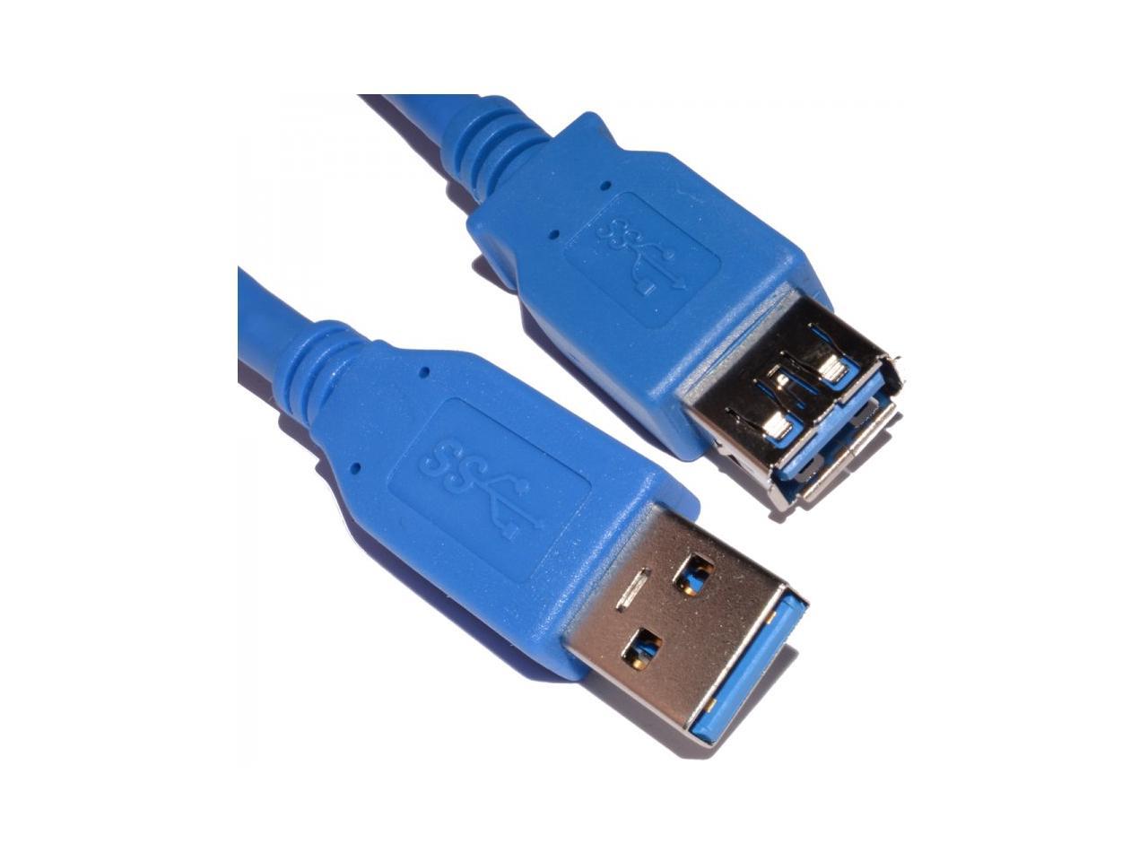NEON Super High Speed USB 3.0 Extension Cord Type A Male To Female Cable 5ft. Model 0118-USB3