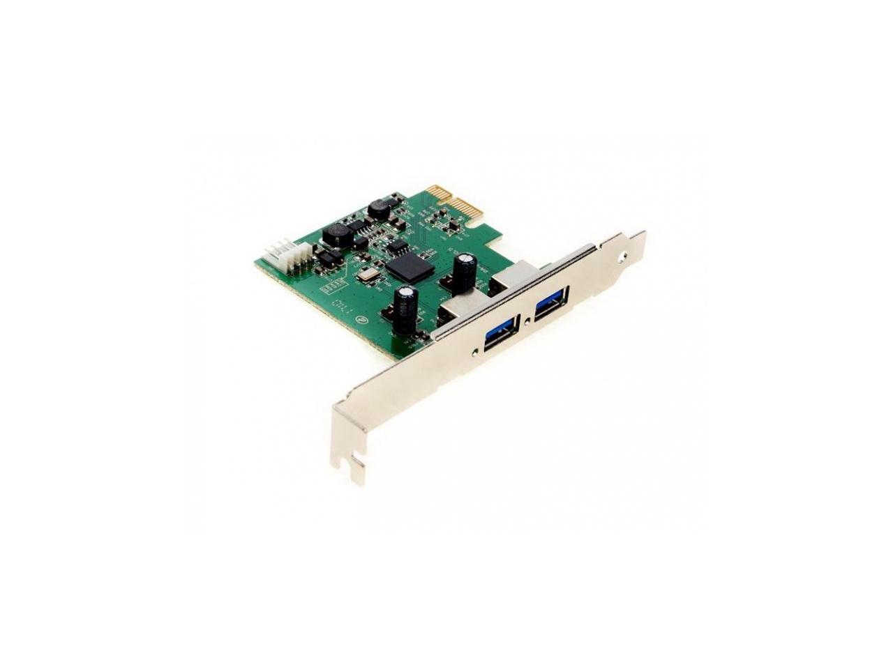 NEON 2 Port USB 3.0 High Speed PCI Express PCIe Card Adapter. Model MIK-PCI-USB3
