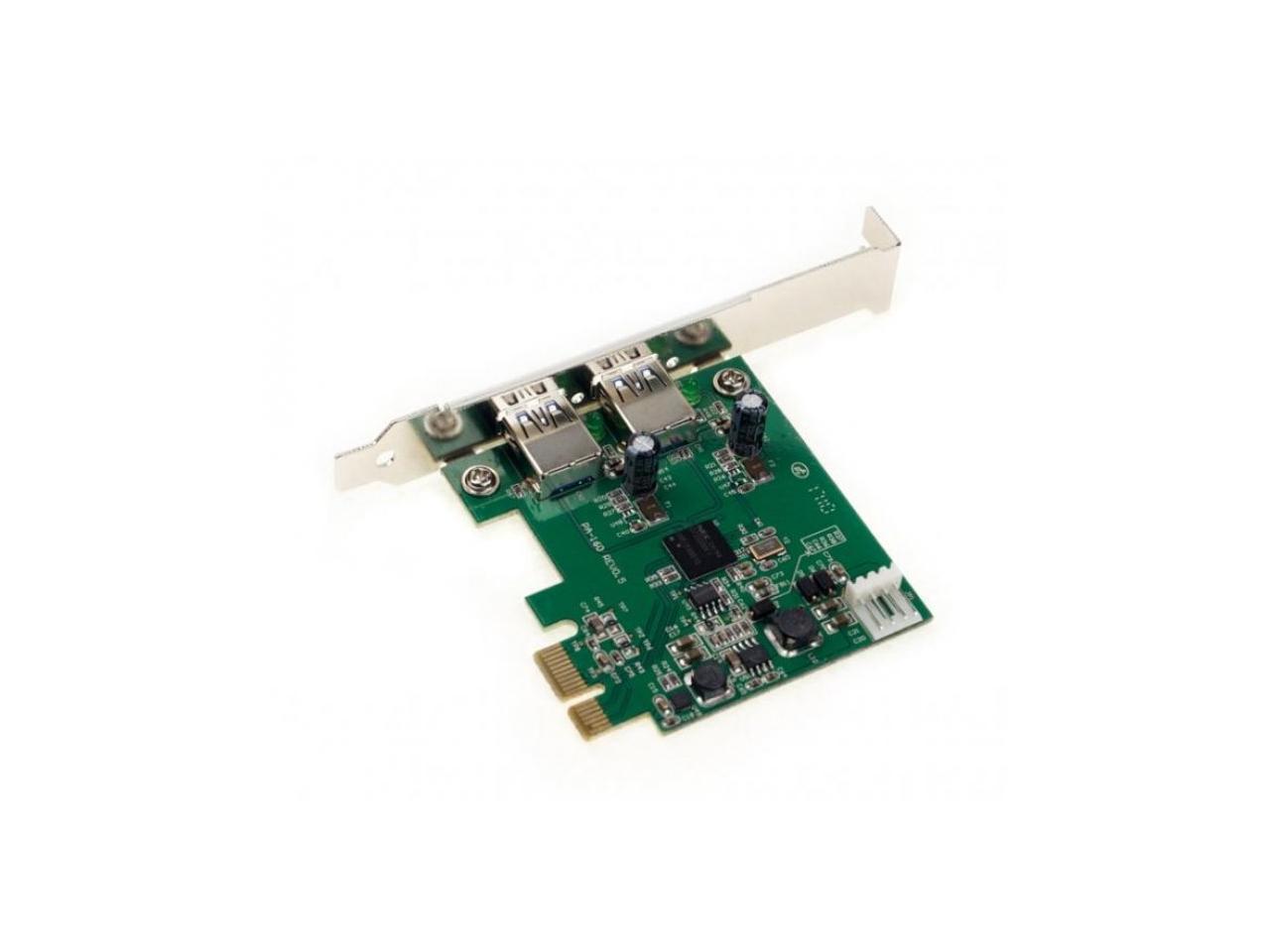 NEON 2 Port USB 3.0 High Speed PCI Express PCIe Card Adapter. Model MIK-PCI-USB3