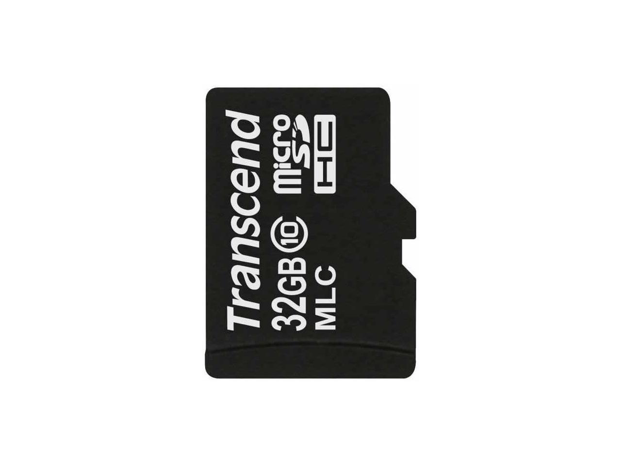 Transcend 32GB MicroSDHC Class 10 Memory Card Model TS32GUSDC10M