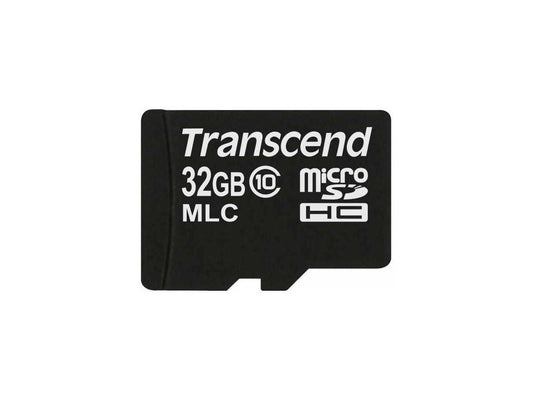 Transcend 32GB MicroSDHC Class 10 Memory Card Model TS32GUSDC10M