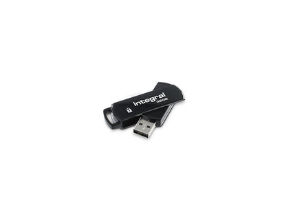 Integral 32GB Secure 360 Encrypted USB3.0 Flash Drive (256-bit AES Encryption) Model INFD32GB360SEC3.0