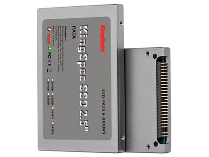 KingSpec 256GB 2.5-inch PATA/IDE SSD Solid State Disk (MLC Flash) SM2236 Controller Model KSD-PA25.6-256MS