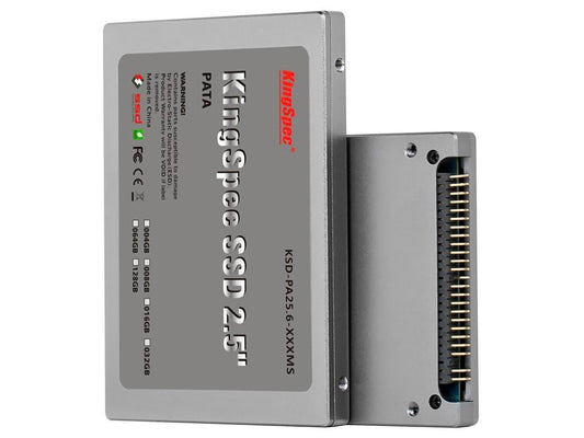 KingSpec 256GB 2.5-inch PATA/IDE SSD Solid State Disk (MLC Flash) SM2236 Controller Model KSD-PA25.6-256MS