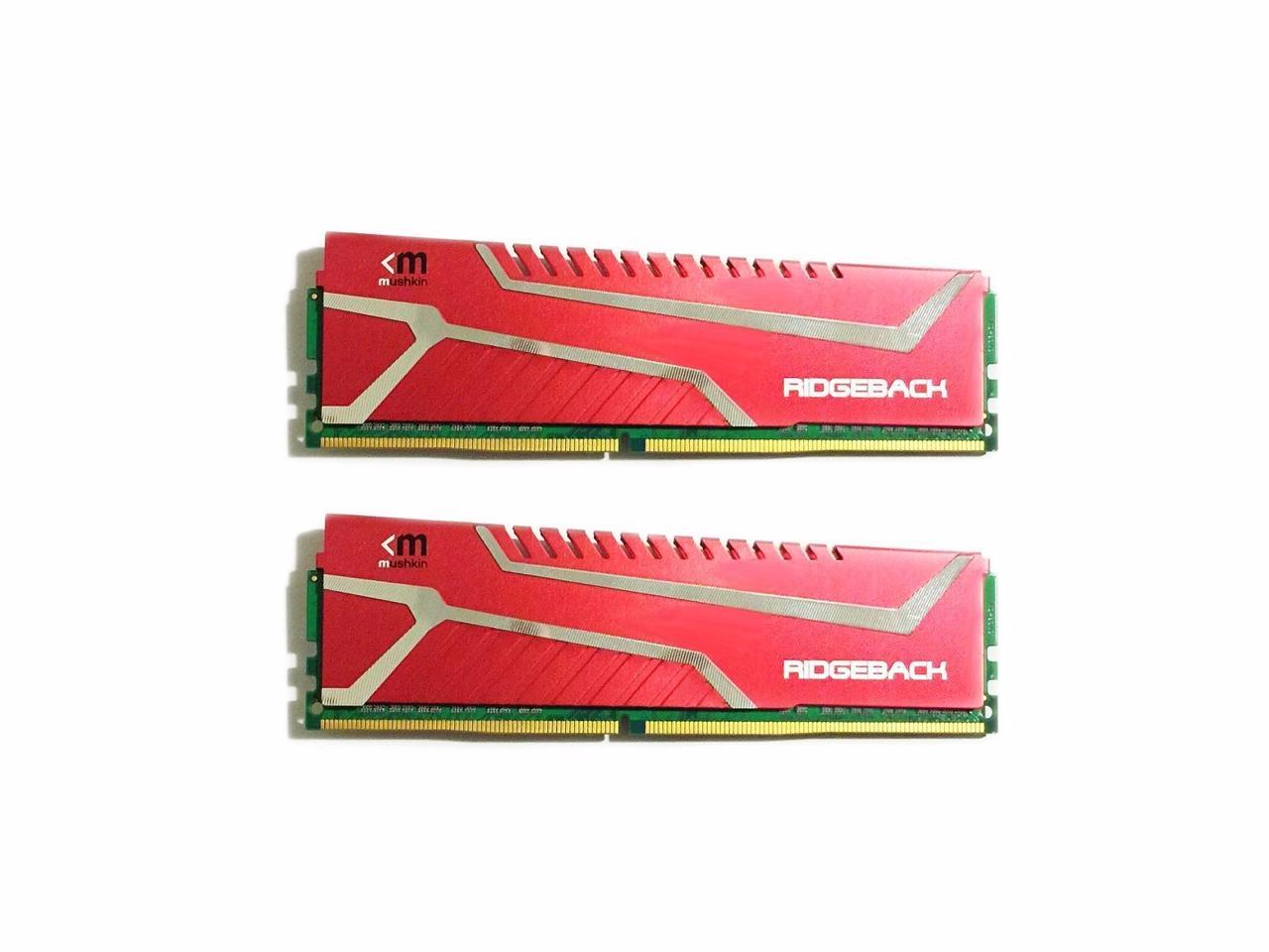 Mushkin 16GB (2X8GB) DDR4 UDIMM PC4-2666 Desktop Memory Model MRB4U266GHHF8GX2