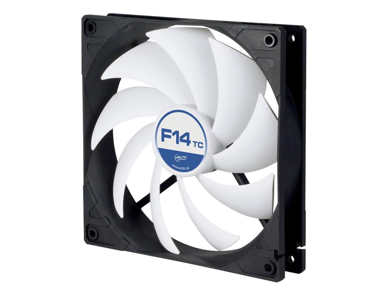 ARCTIC F14 TC 140 mm Standard Low Noise Temperature Controlled Case Fan Model ACFAN00081A