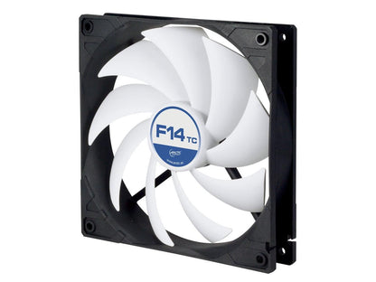 ARCTIC F14 TC 140 mm Standard Low Noise Temperature Controlled Case Fan Model ACFAN00081A