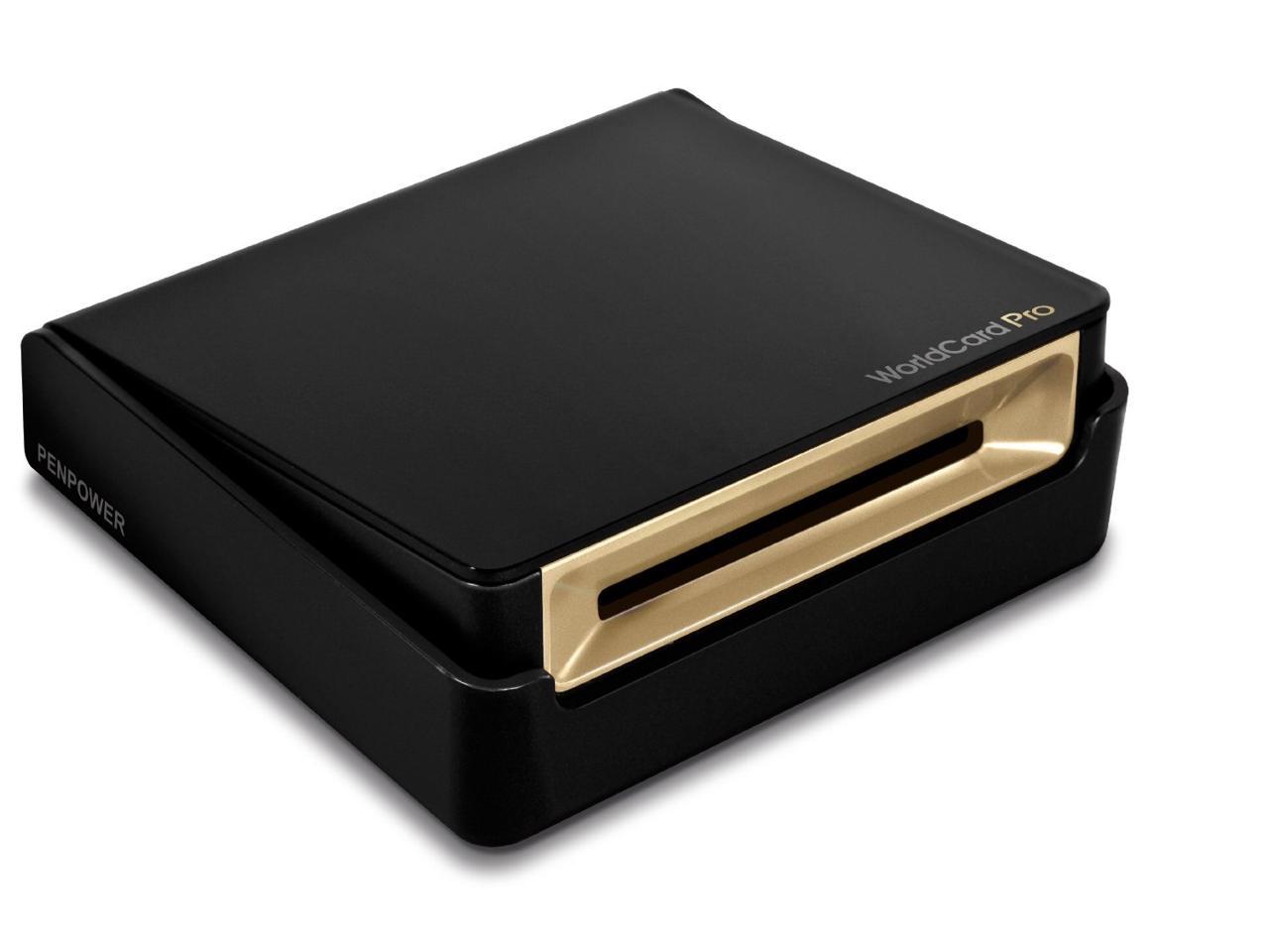 WorldCard Pro Business Card Scanner (Newest Version), Outlook Support, Multiple languages. Bundle with Hot Deals 4 Less Premium Portable Power Backup Charger for ultimate portability.