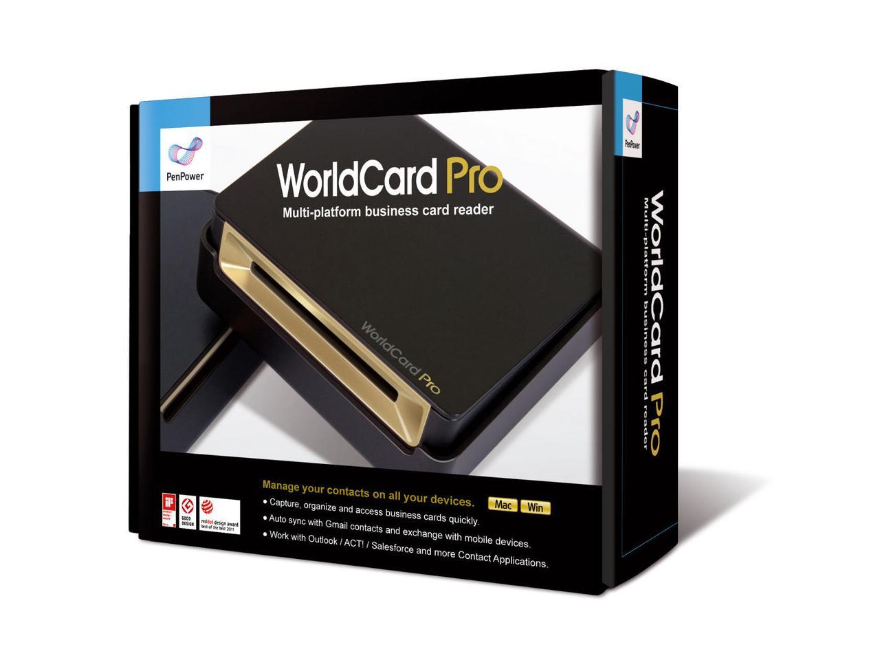 WorldCard Pro Business Card Scanner (Newest Version), Outlook Support, Multiple languages. Bundle with Hot Deals 4 Less Premium Portable Power Backup Charger for ultimate portability.