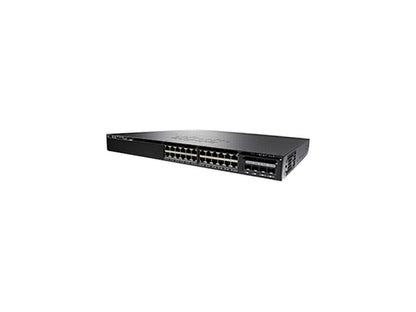 Cisco 24 port Catalyst Layer 3 Switch Model WS-C3650-24TS-S