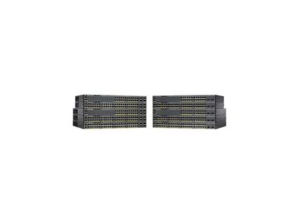 Cisco 48 ports Catalyst Ethernet Switch Model WS-C2960X-48TS-LL