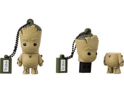 Tribe 16GB Guardians of the Galaxy Groot USB Flash Drive Memory Model FD035502