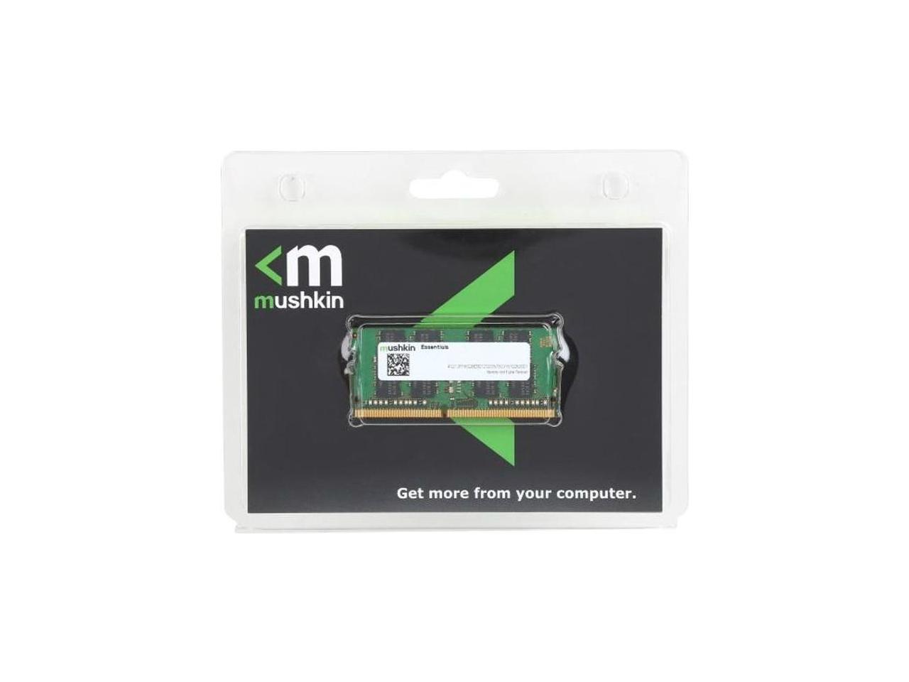 Mushkin 4GB (1x4GB) Essentials DDR4 CL17 PC4-19200S 2400MHz Laptop Memory Model MES4S240HF4G