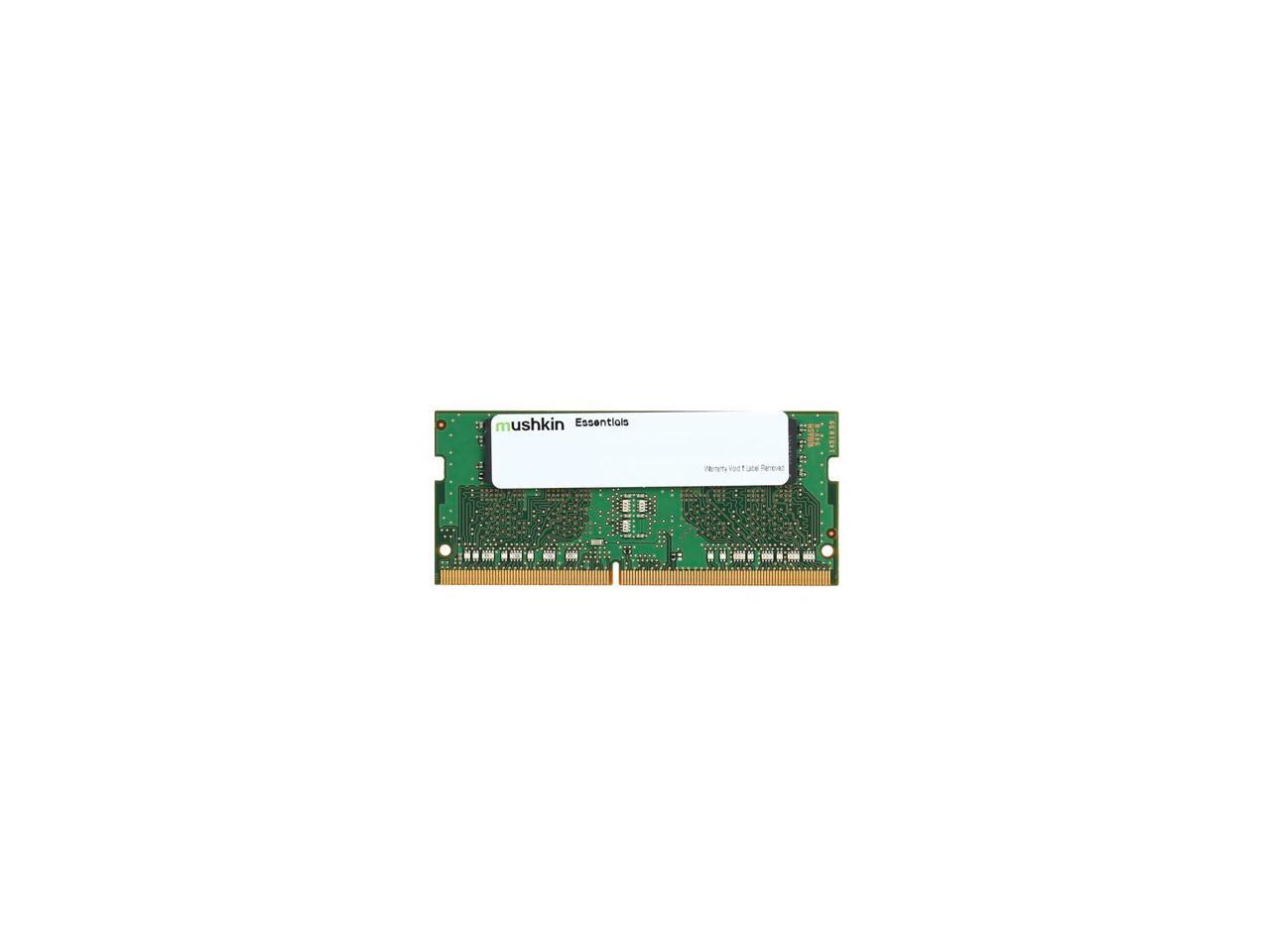 Mushkin 8GB (2 x4) Essentials DDR4 PC4-19200 2400MHz CL17 260-PIN Laptop Memory Model MES4S240HF4GX2