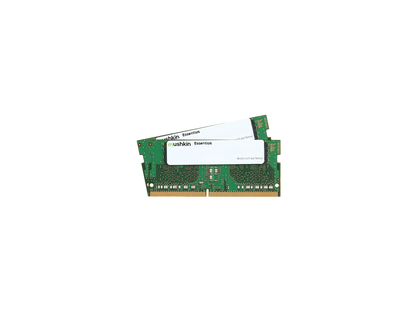 Mushkin 8GB (2 x4) Essentials DDR4 PC4-19200 2400MHz CL17 260-PIN Laptop Memory Model MES4S240HF4GX2