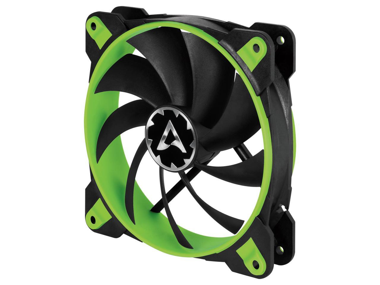 ARCTIC BioniX F120 - Gaming Fan with PWM PST I Silent 3-Phase Motor I 200 to 1800 RPM - Green