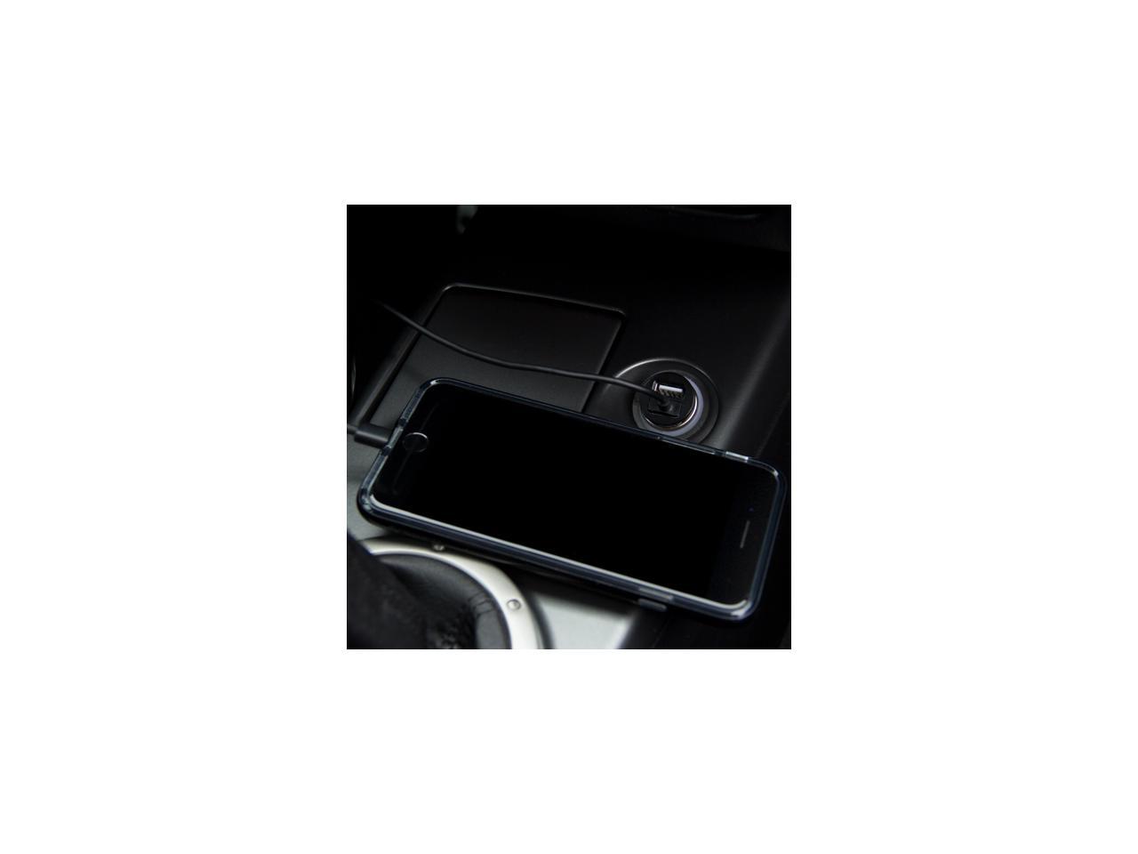 Symtek TekPower 12V USB Car Charger USB Power Port + Built in Lightning Cable Model STKTPMFI205