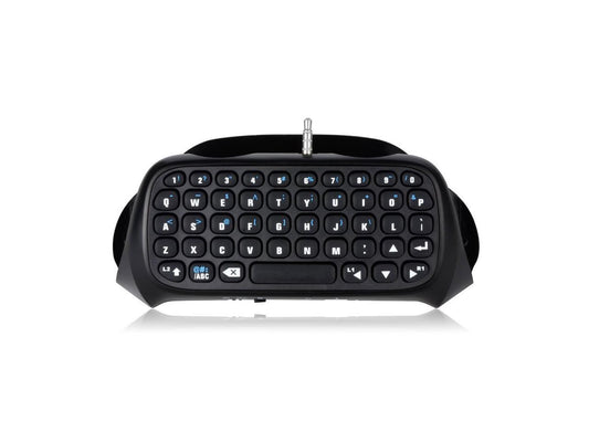NEON Wireless Keyboard for PS4 Controller Color Black Model PS4-WKEY-Blk