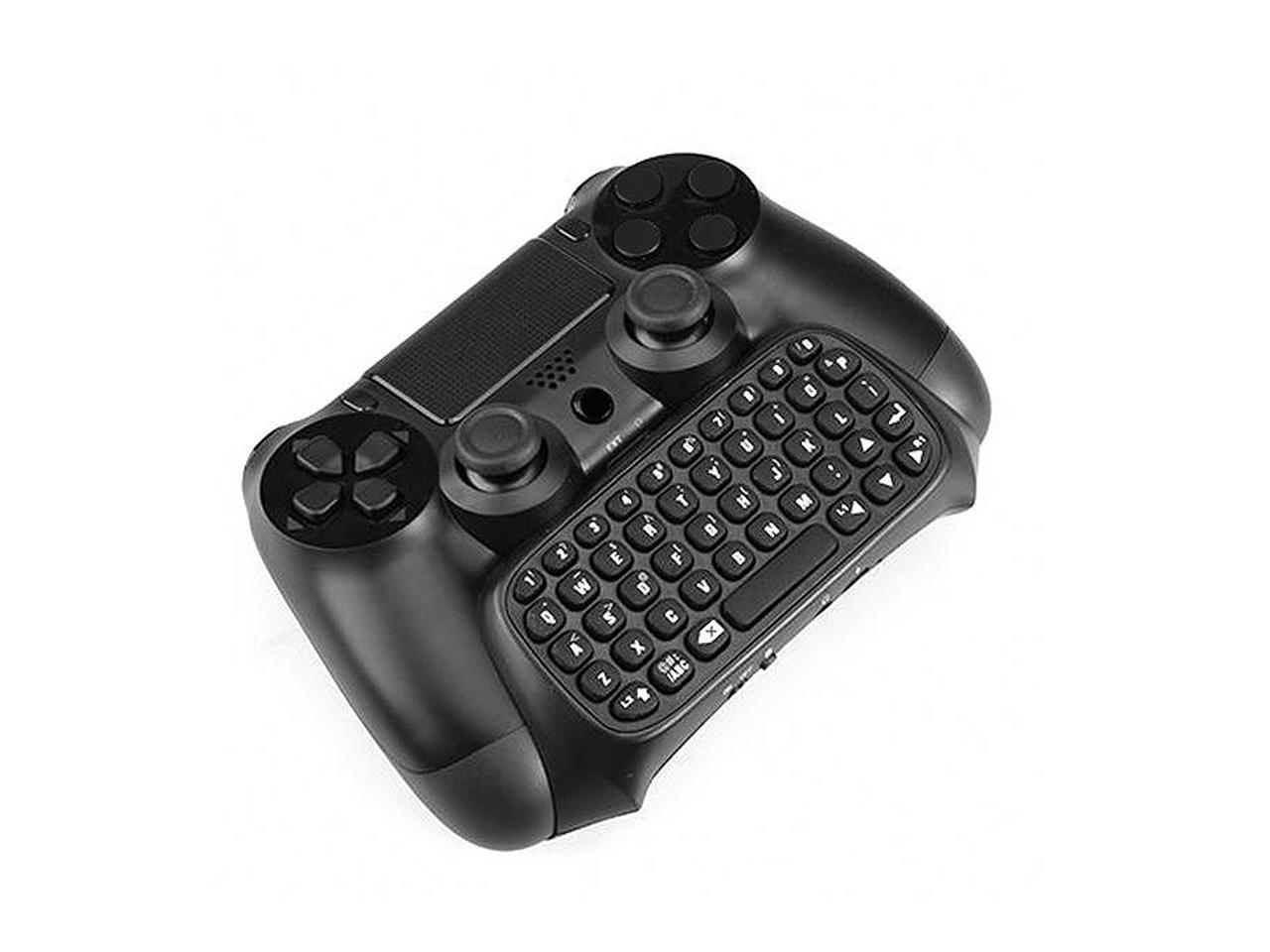 NEON Wireless Keyboard for PS4 Controller Color Black Model PS4-WKEY-Blk