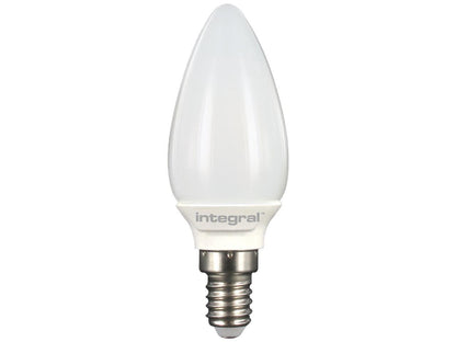 Integral LED Candle Omni-Lamp 2.9 Watts 25W 250lm E14 Socket Small Edison ILB35E14O2.9N03KHCWA