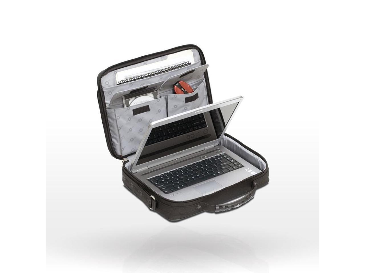 Wenger Impulse 15.6-inch Laptop Briefcase Black