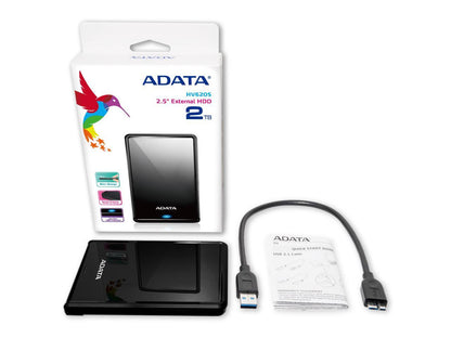 ADATA CLASSIC HDD HV620S 1TB BLACK