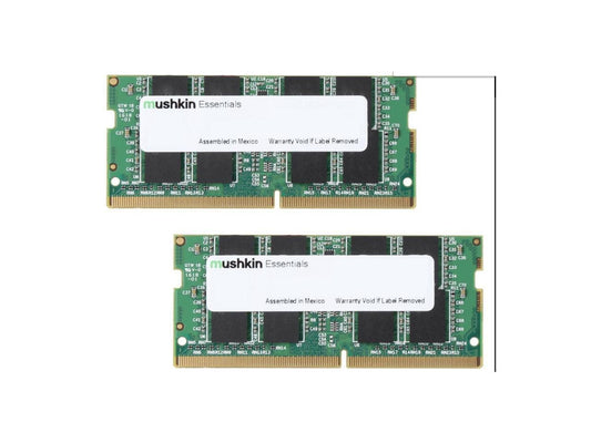 Mushkin Essentials 64GB (2x32GB) DDR4 SODIMM PC4-2666 PC4 19200 Notebook Memory