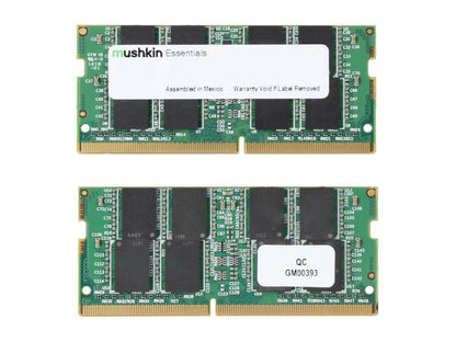 Mushkin Essentials 64GB (2x32GB) DDR4 SODIMM PC4-2666 PC4 19200 Notebook Memory