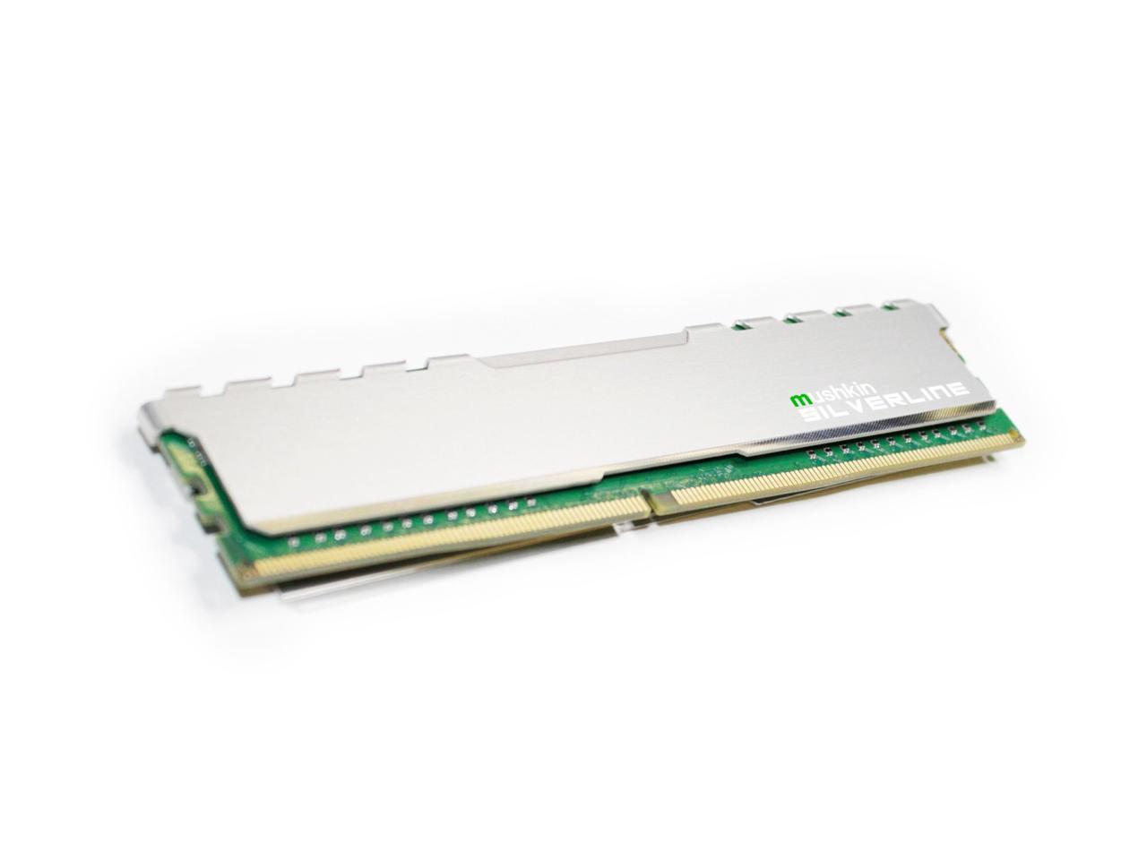 Mushkin Silverline 8GB (2X4GB) DDR4 2400MHz PC4-19200 Desktop Memory