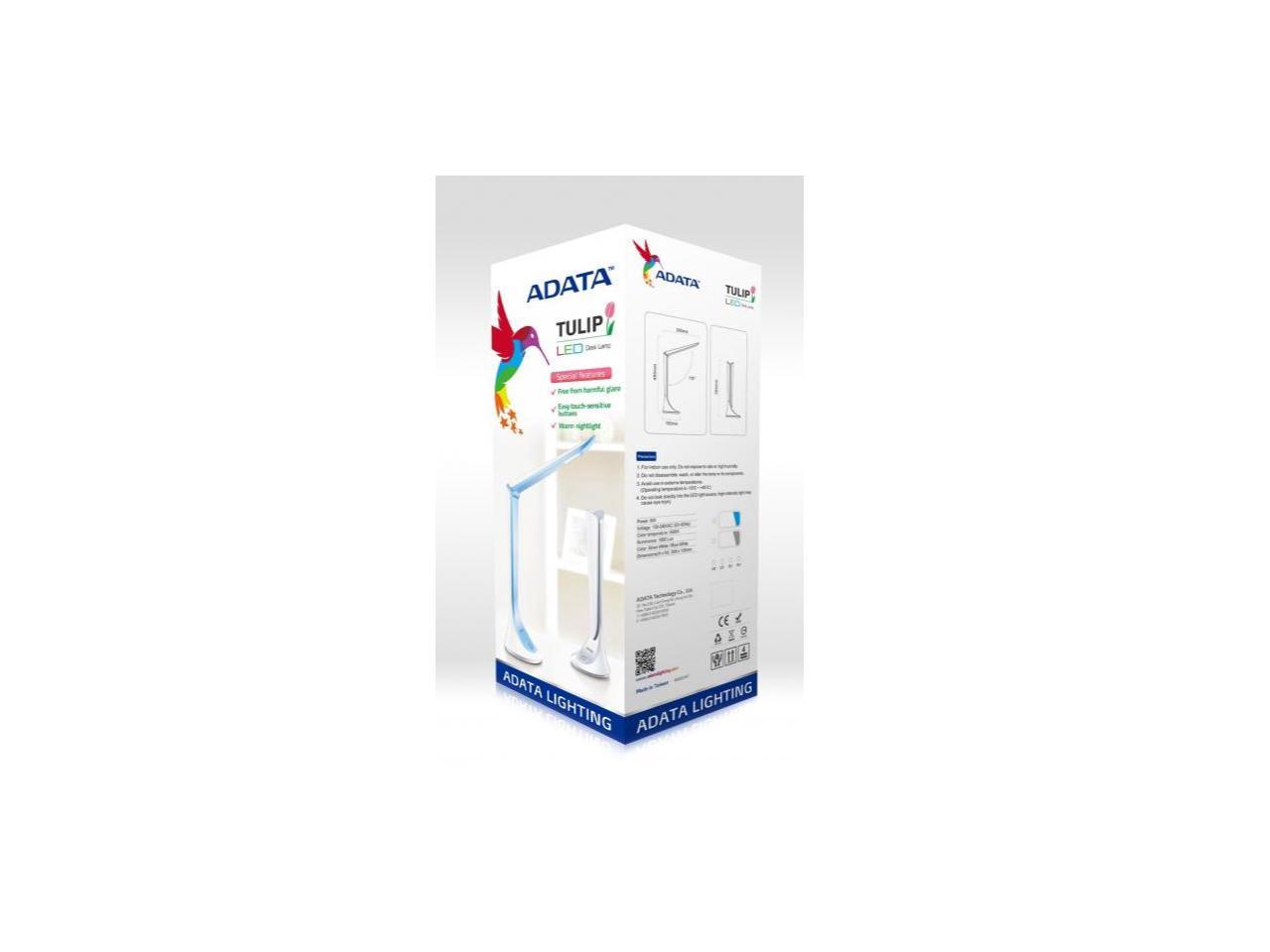 AData Tulip LED Desk Lamp DD300 White/Blue