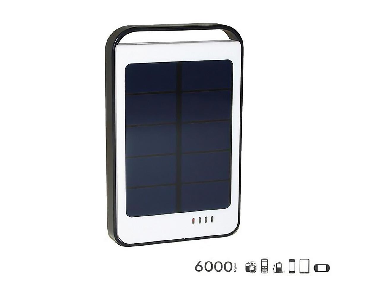 EyezOff EZ37H 6000mAh Solar Charger and Power Bank