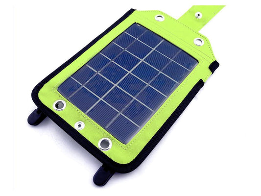 EyezOff EZYG-020 Portable Solar Charger Grey/Bright Green