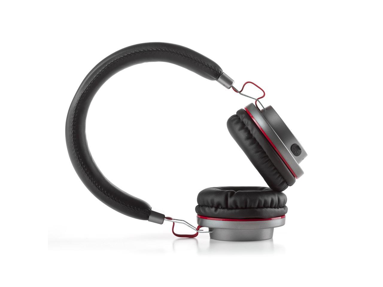 NGS Artica Patrol Bluetooth Stereo Headphones - Red