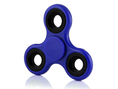 EyezOff Blue Fidget Spinner ABS Material 1.5-min Rotation Time, Steel Beads Bearing