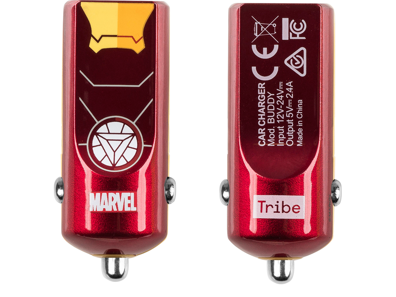 Tribe Marvel Iron Man USB Car Charger