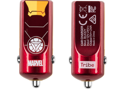 Tribe Marvel Iron Man USB Car Charger