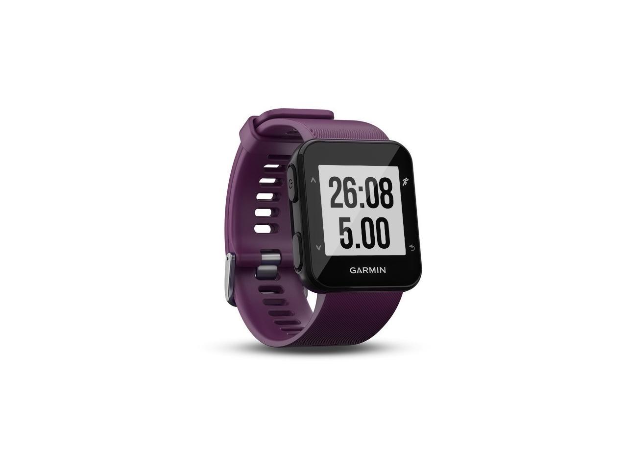 Garmin Forerunner 30 GPS Running Watch with Heart Rate - Amethyst