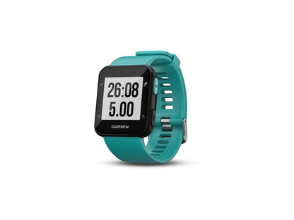 Garmin Forerunner 30 GPS Running Watch with Heart Rate - Turquoise