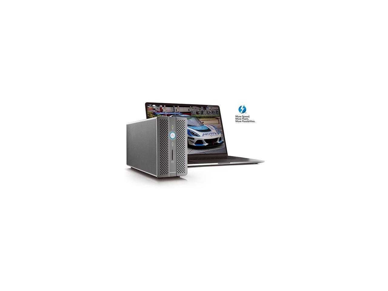 AKiTiO 24.0TB Thunder3 RAID Station .All-in-one Thunderbolt 3 Dock With RAID Storage. Model OWCTB3RSDK24T