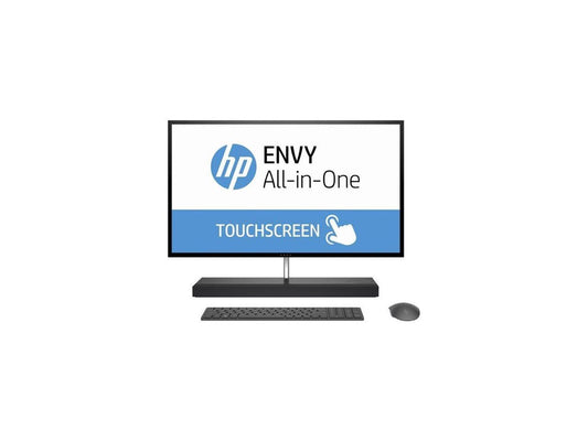 HP Envy 27-b200 27-b255qd 27" 2560 x 1440 Touchscreen Core i7 8700T 8th Gen 2.40GHz 2TB HDD + 256GB SSD 16GB RAM NVIDIA GeForce GTX 1050 4GB Windows 10 Home 64-bit All-in-One Desktop Computer
