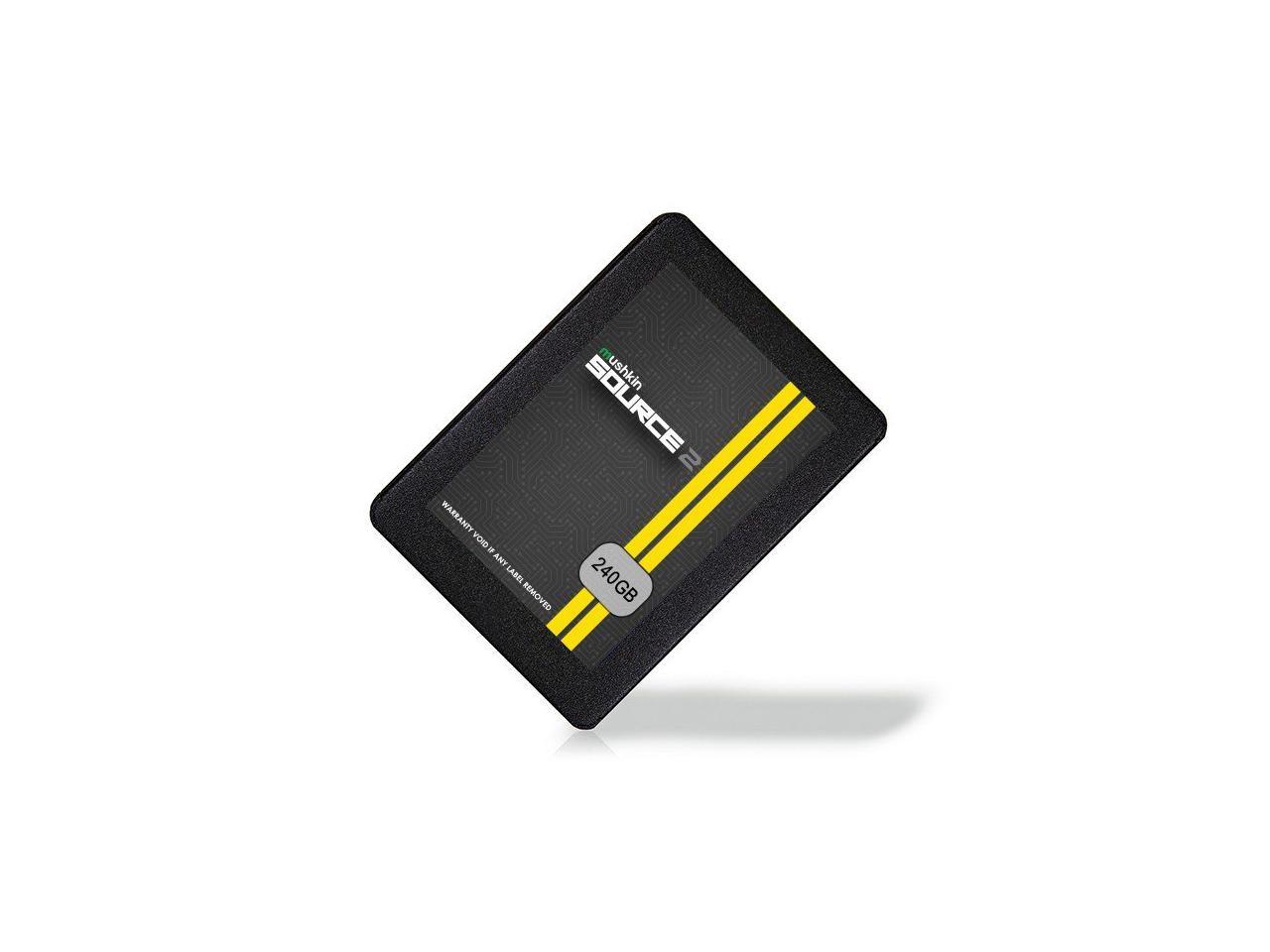 Mushkin SourceII 240GB 2.5 Inch SATA III 6Gbs 3D Vertical TLC 7mm Internal Solid State Drive SSD Model MKNSSDS2240GB