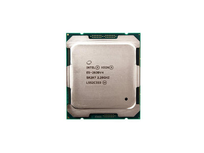 Intel Xeon E5-2630 v4 Broadwell 2.2 GHz 10 x 256KB L2 Cache 25MB L3 Cache LGA 2011-3 85W CM8066002032301 Server Processor