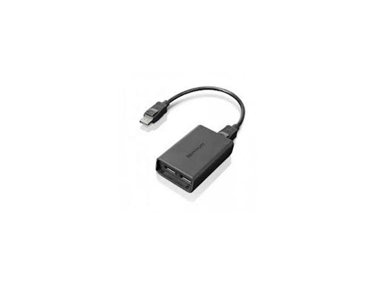 Lenovo 0B47092 Displayport to Dual-Displayport Adapter